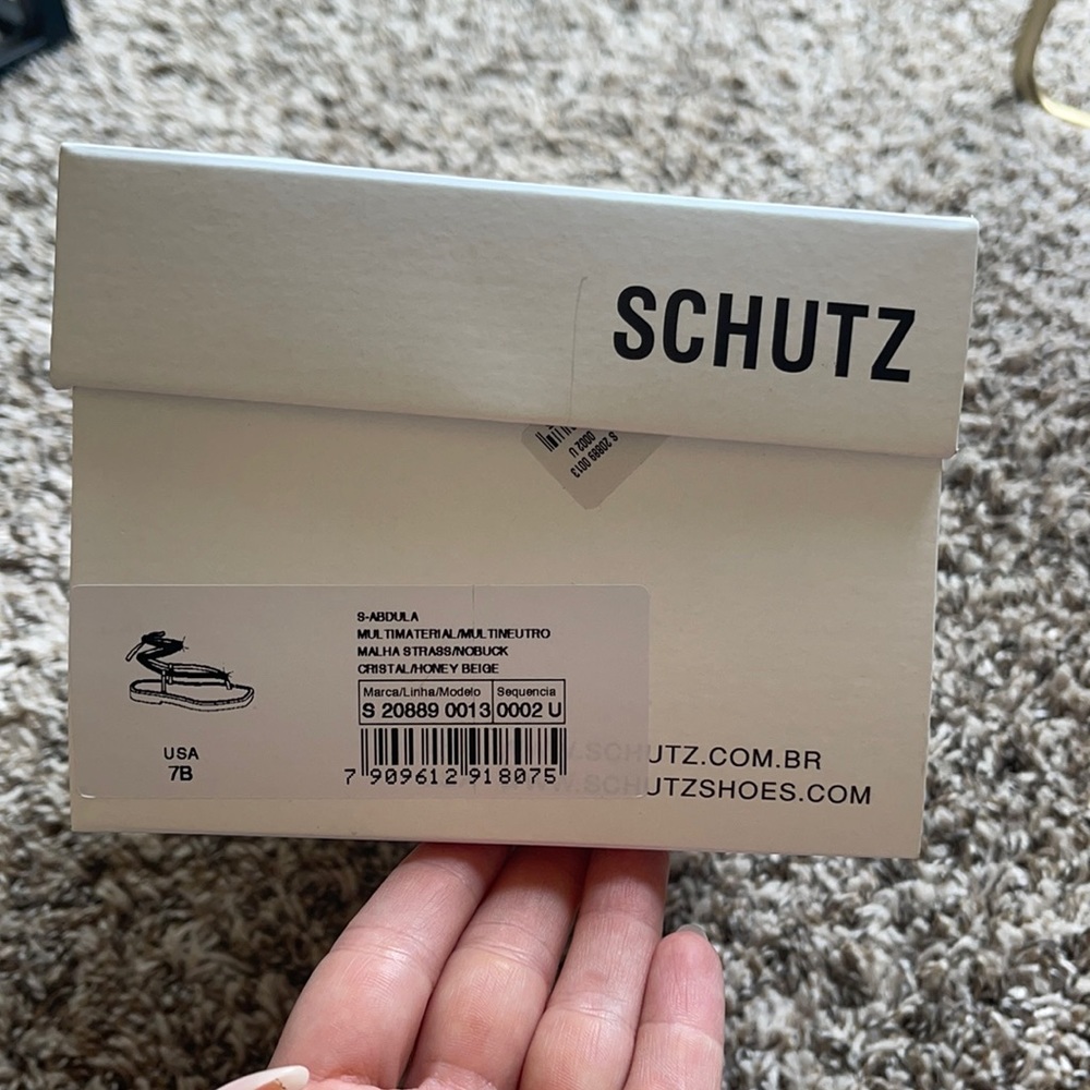 Shutz Malha sandal/ sz 7